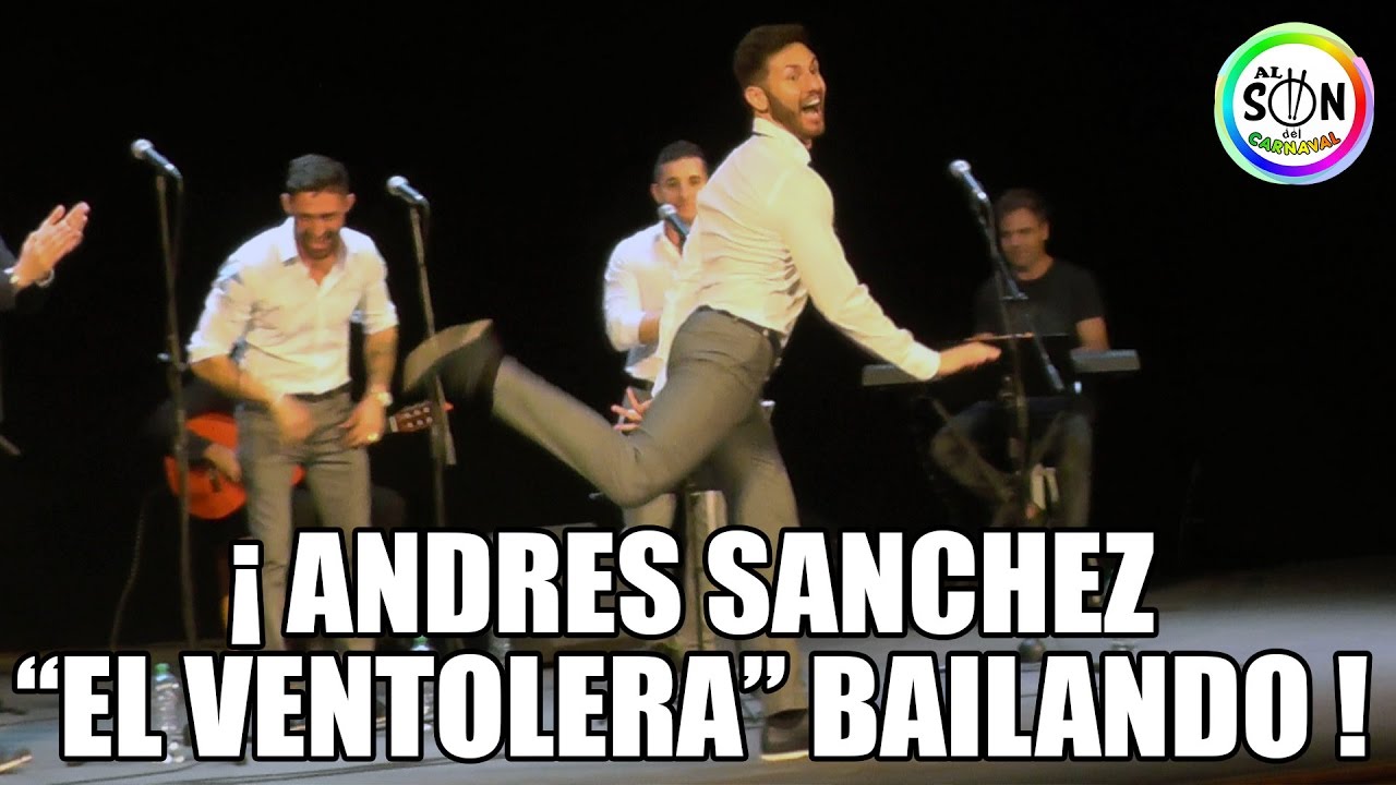 ¡Andrés Sánchez 'El Ventolera' bailando! ¡Espectaculo puro!