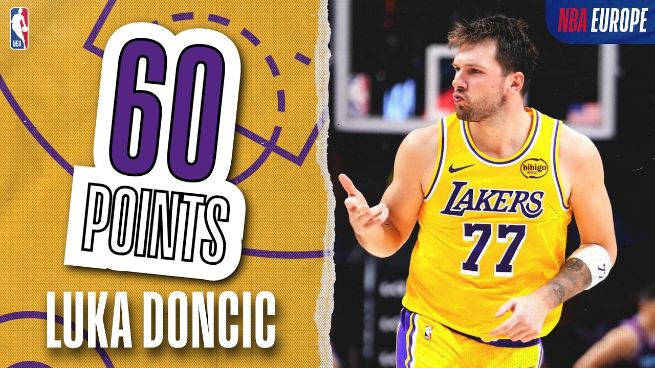 Doncic Steals The Show With 60-Point Performance 🔥 Luka's Best Moments v Heat