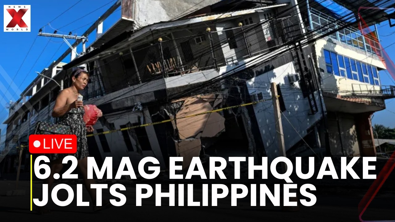 Philippines Earthquake Live: 6.2 magnitude earthquake struck offshore near Mindanao