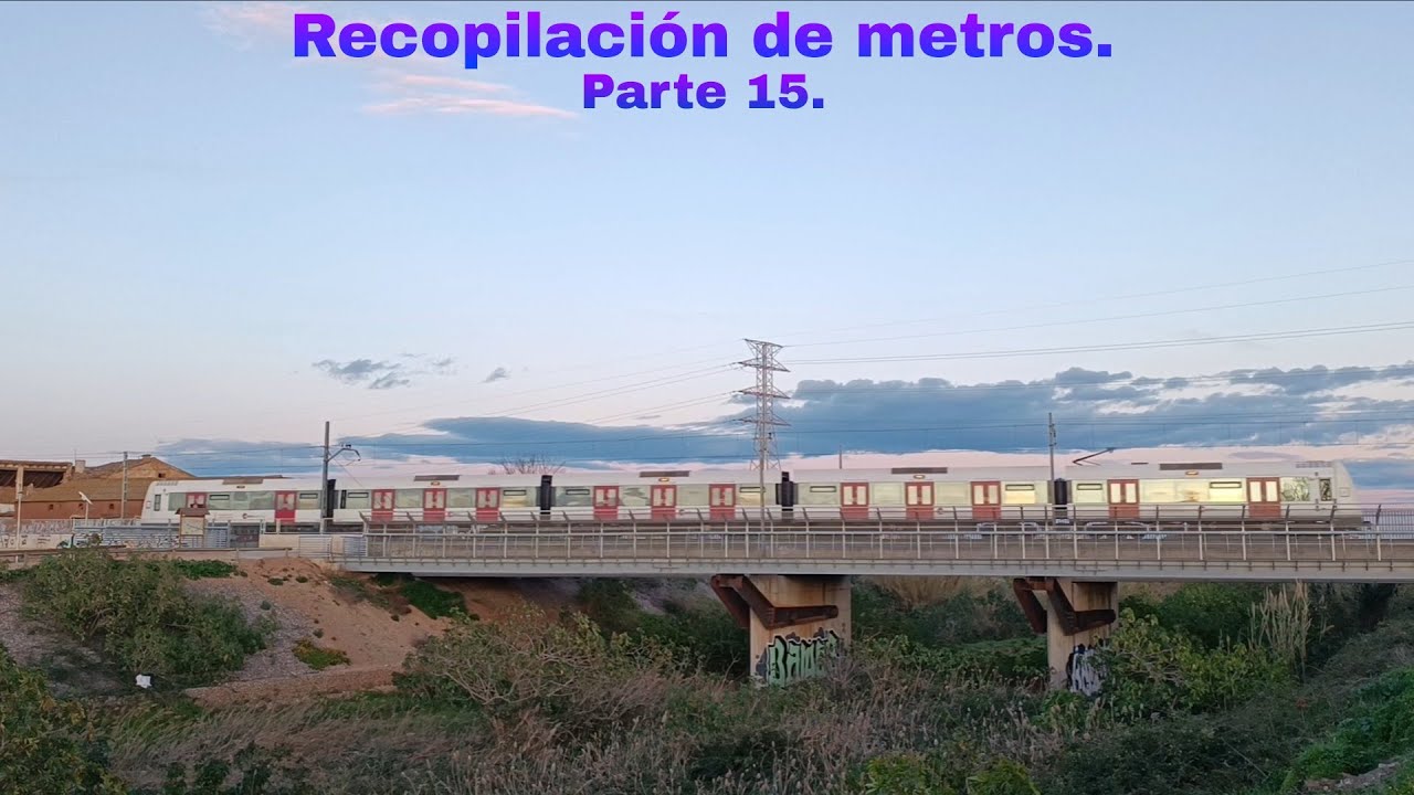 Recopilación de Metros de Metrovalencia. (Febrero 2026).