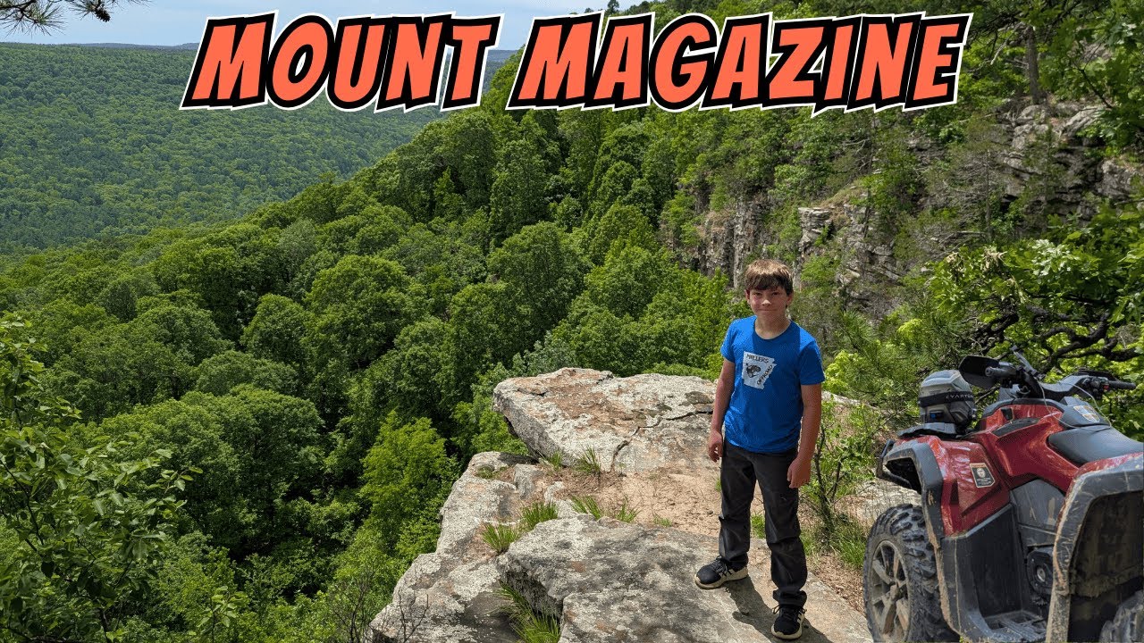 Arkansas Ozarks ATV Ride | Mount Magazine’s Best Overlook- CanAm Outlander 850s, Yamaha Wolverine X4
