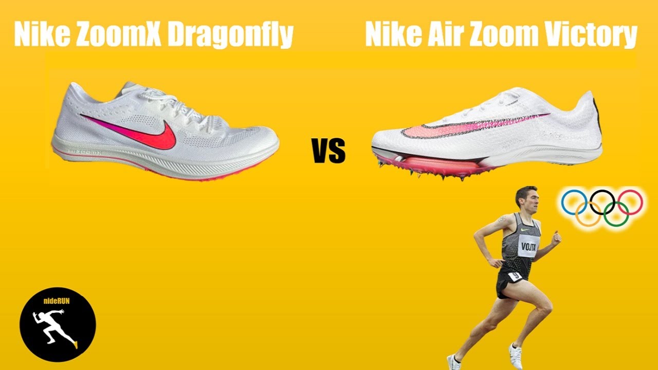 Nike ZoomX Dragonfly vs Air Zoom Victory | Testing spikes with an Olympian
