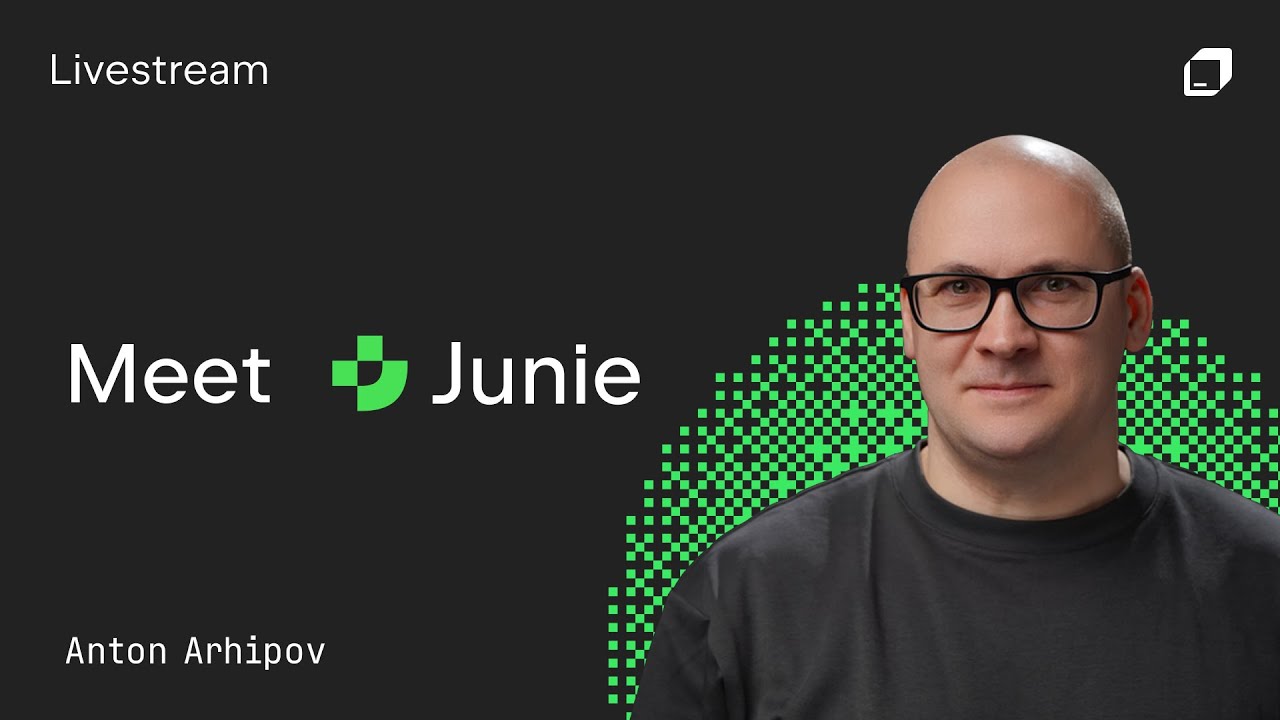 Junie Livestream #1: Meet Junie, the Coding Agent by JetBrains | Live Demo + Tips from Anton Arhipov