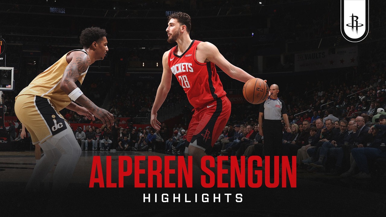 Alperen Sengun (32 points) Highlights vs. Washington Wizards
