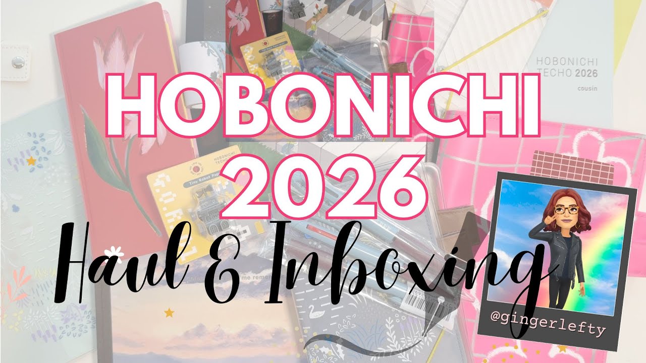 Hobonichi Haul and Unboxing 2026!