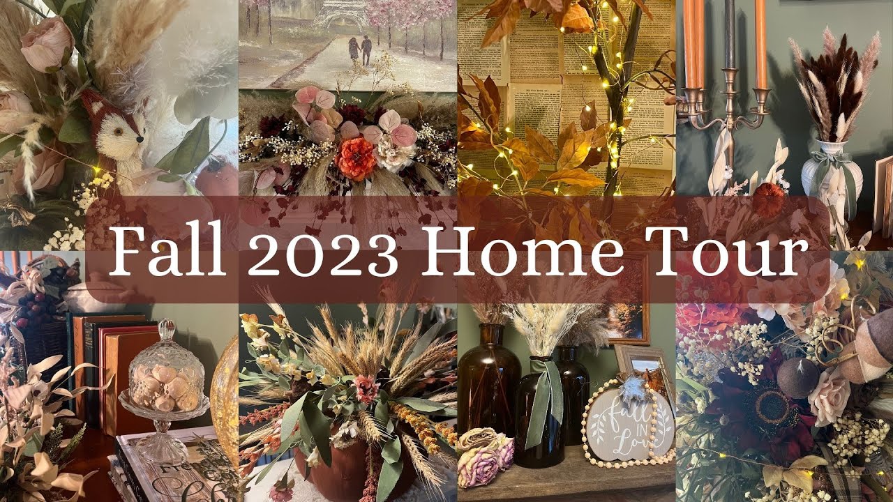 Autumn Home Tour 2023 || Cottage Core Fall Decorating || Thrifted Vintage Decor Ideas