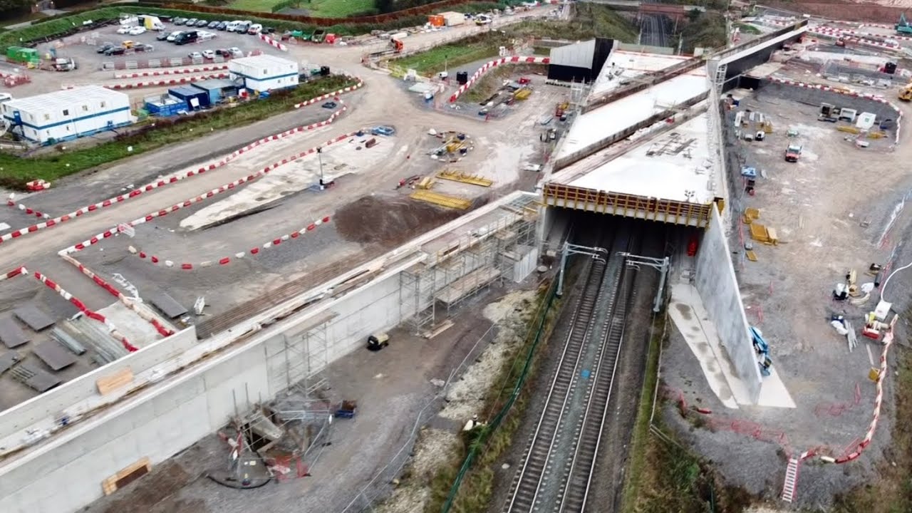 HS2 Truggist lane 12th November 2024