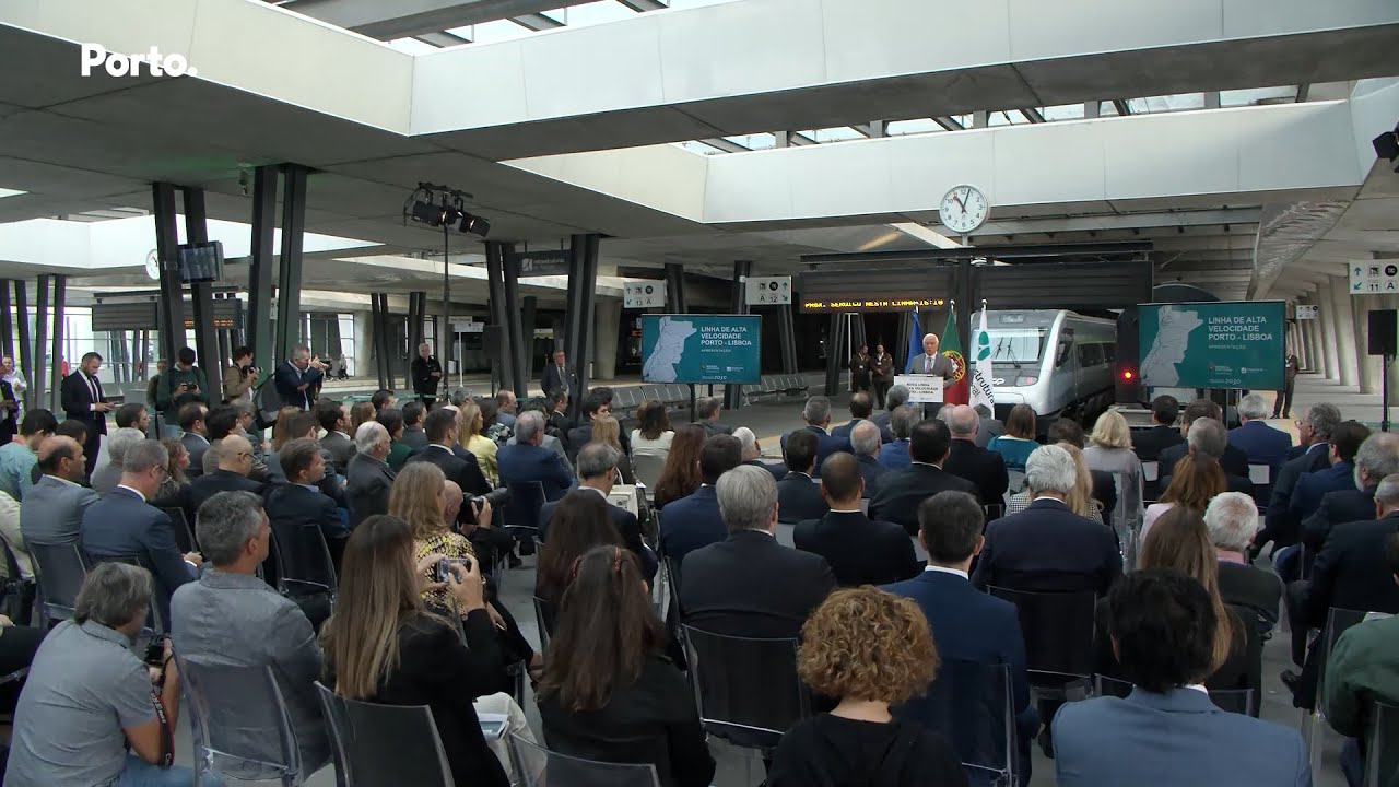 Linha de alta velocidade permitirá viagens de 1h15 entre Lisboa e Porto