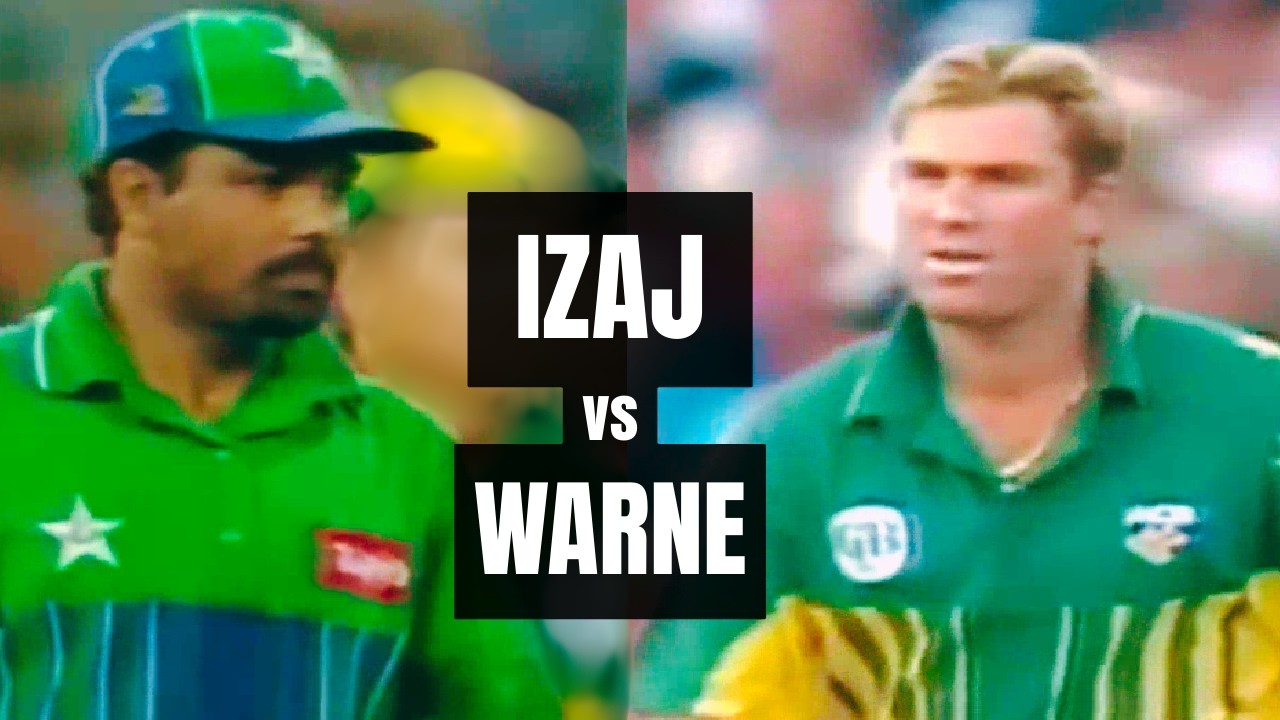Ijaz Ahmed and Shane Warne Show Class | Pakistan vs Australia | 5th ODI Sydney 1997 C&U Series