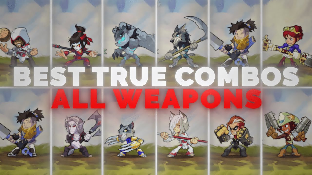 Brawlhalla - Les true combos UTILES que vous devez conna&icirc;tre sur CHAQUE arme du jeu
