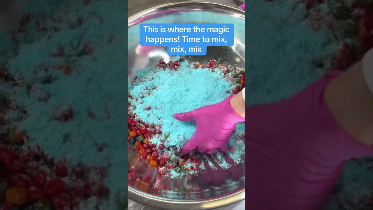 Sour Blue Raspberry Gushers Alert! #sour #gushers #candy