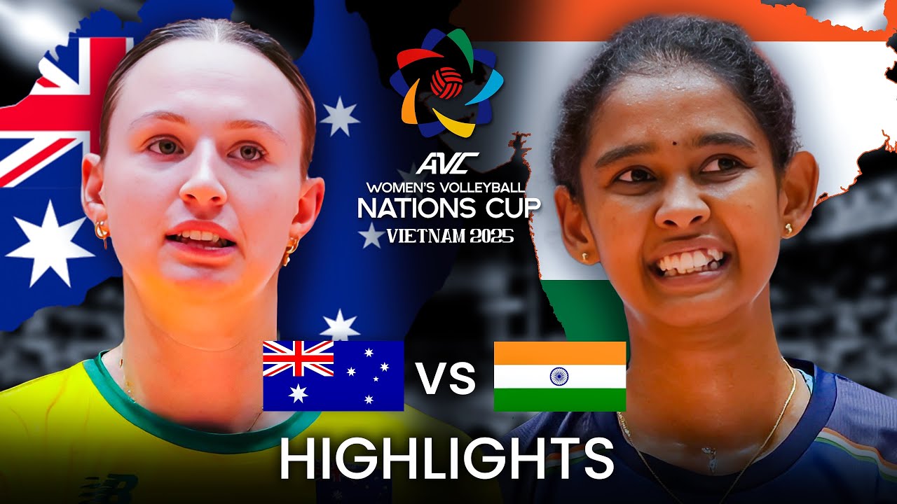 Australia 🇦🇺vs India 🇮🇳 | Highlights | AVC Women's Nations Cup 2025