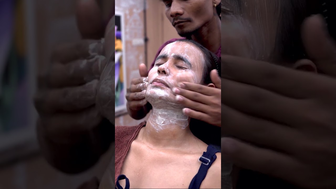 Refreshing Face Cleansing ASMR Massage