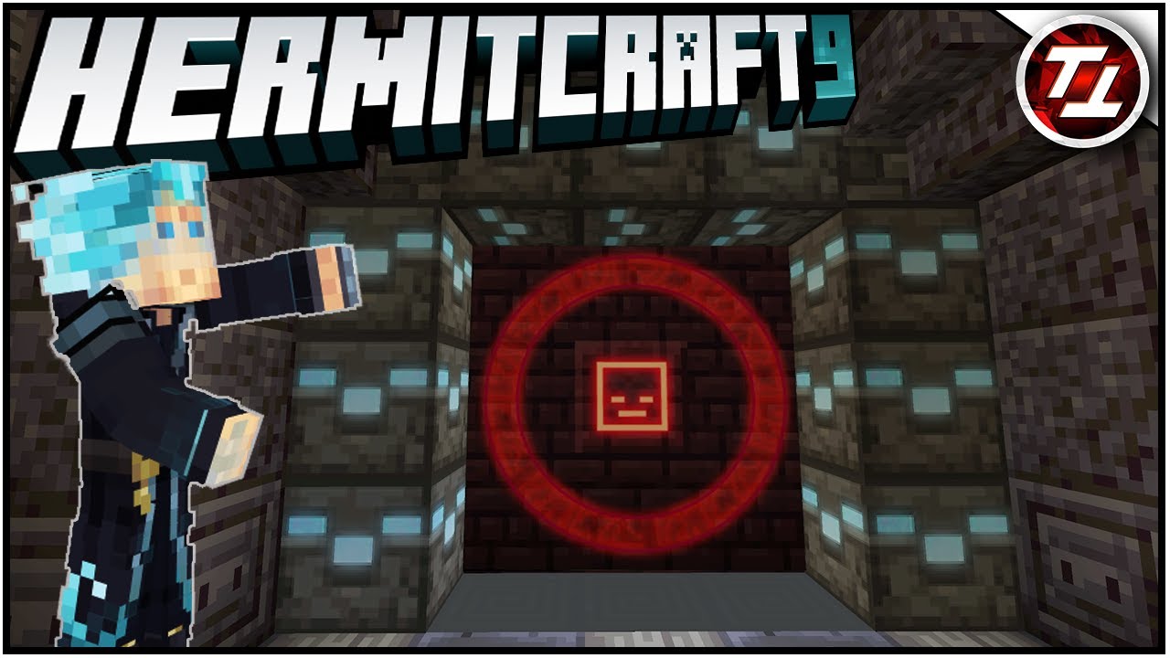 Вход в «Украшенный дом!» Hermitcraft 9: #47