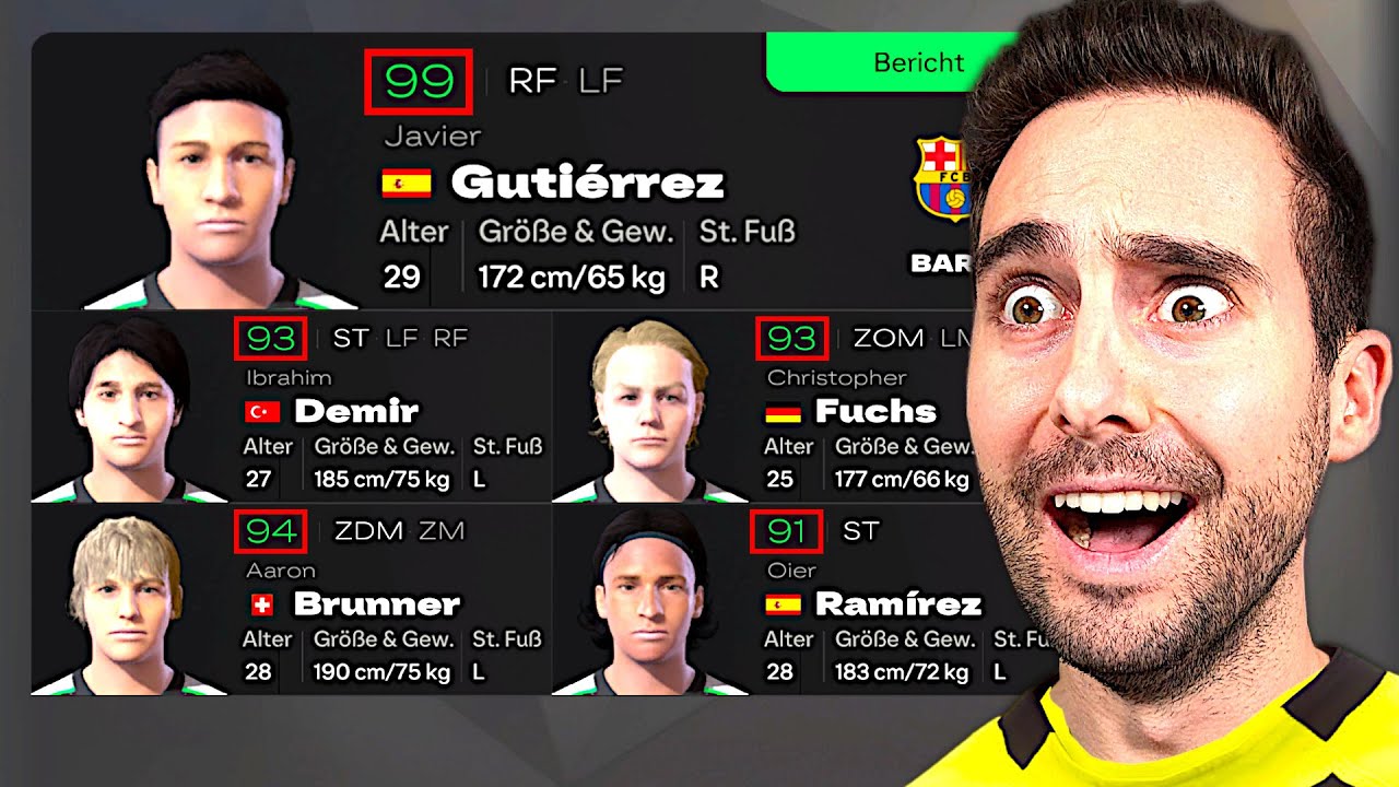 WTF WIE GEIL SIND DIESE RANDOM 90+ SPIELER IN FC 25?! 🔥😍 Aachen Karriere Bonus Folge