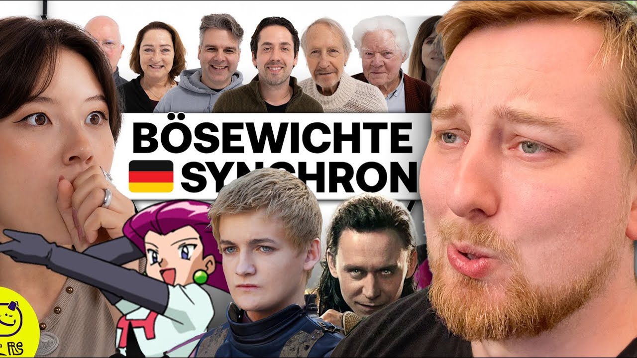 Die bösesten deutschen Synchronsprecher @datteltäter | Reaktion