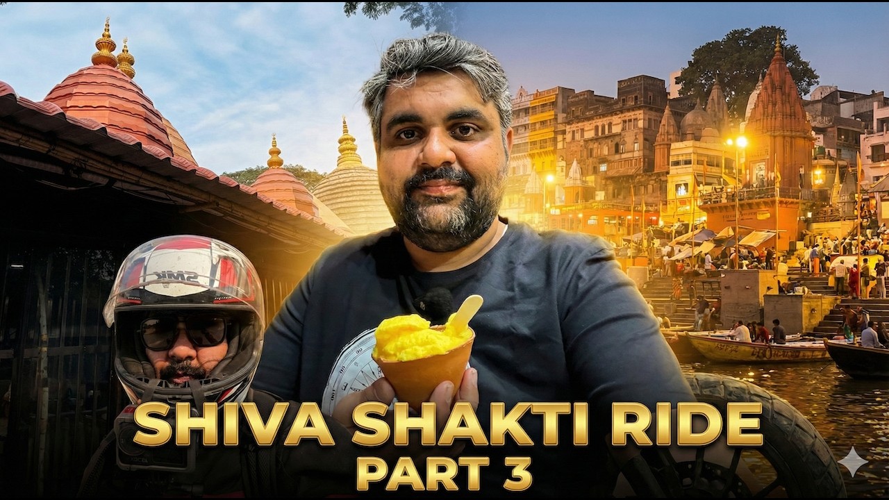 Shiva Shakti Ride Part 3. Varanasi-Pune 1400kms Non Stop possible??5600kms Journey on Honda CB350RS.