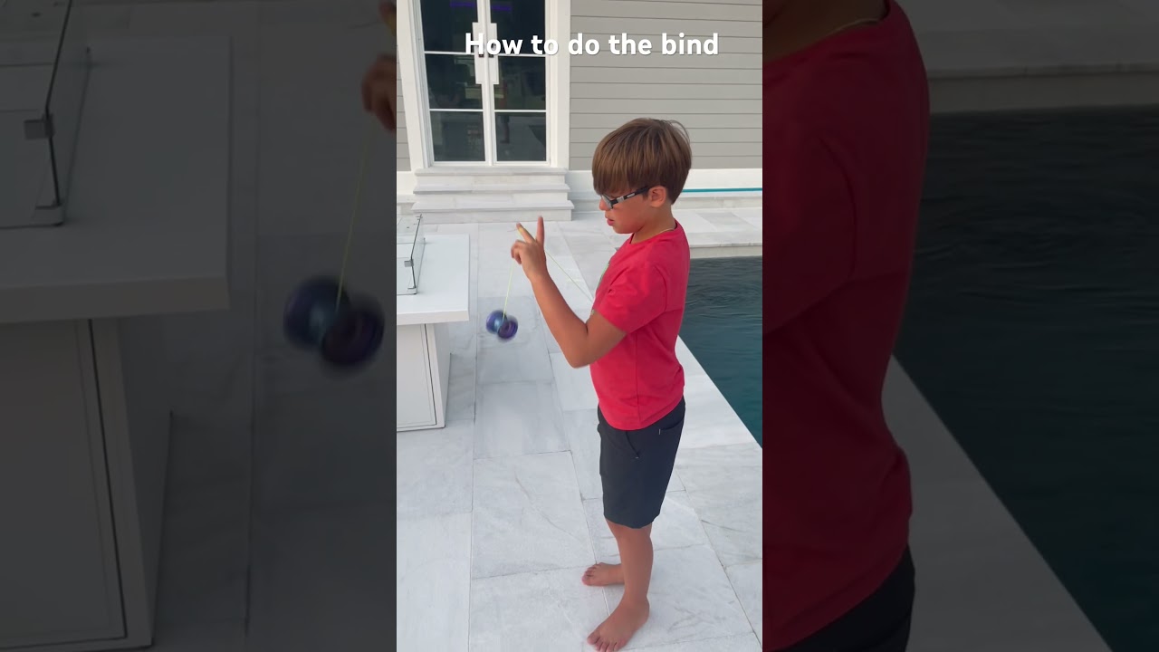 How to do a the bind yoyo trick