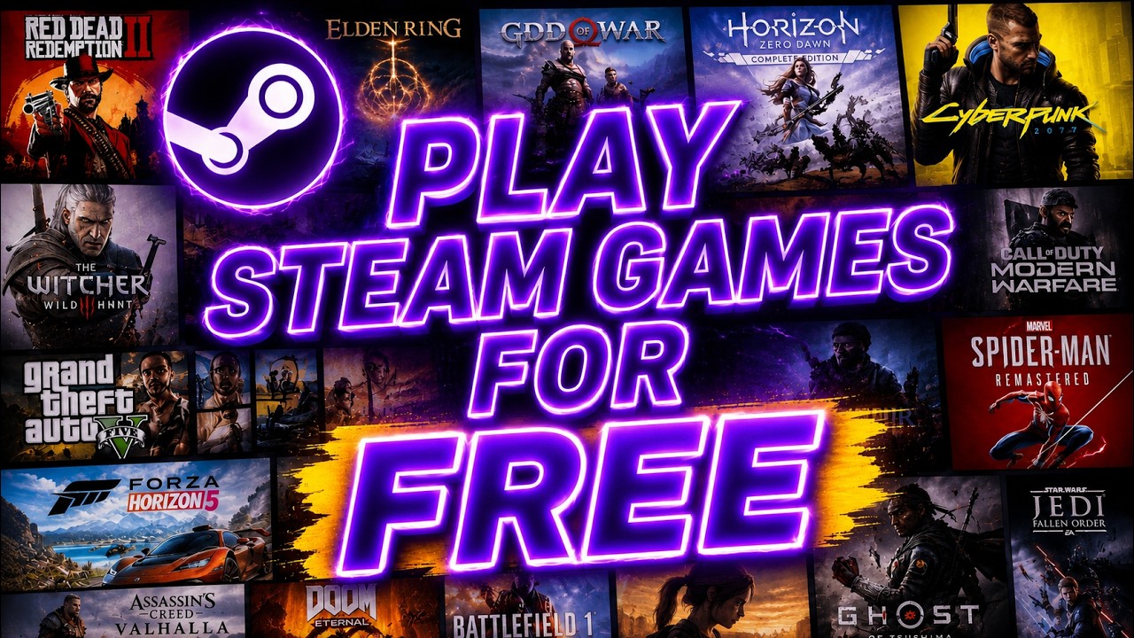 🎮 How to Play Steam Games for FREE! | Lua Tools 2026