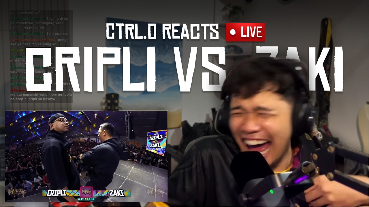 CTRL.O Reacts | LIVE Reaction Video | CripLi vs. Zaki