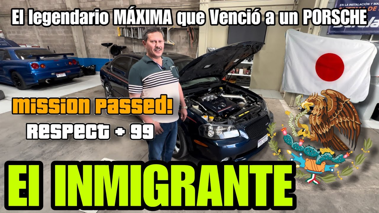 El legendario Nissan Maxima que venció a un PORSCHE 😳 Entrevista a 