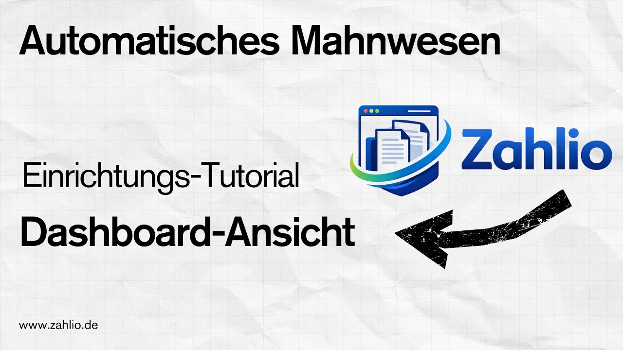 Zahlio - Dashboard & Einrichtung des Accounts