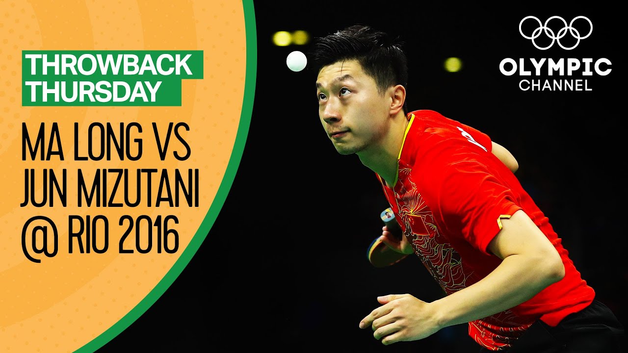 Ma Long vs Mizutani Jun - Men's Table Tennis Semi-Final at Rio 2016 | Throwback Thursday