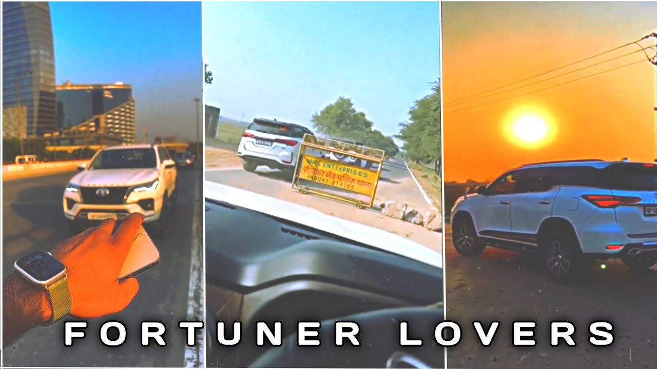 FORTUNER LOVERS💘&spades;🔥 | TOYOTA & FORTUNER WHATAPP STATUS &spades;✅⚠️