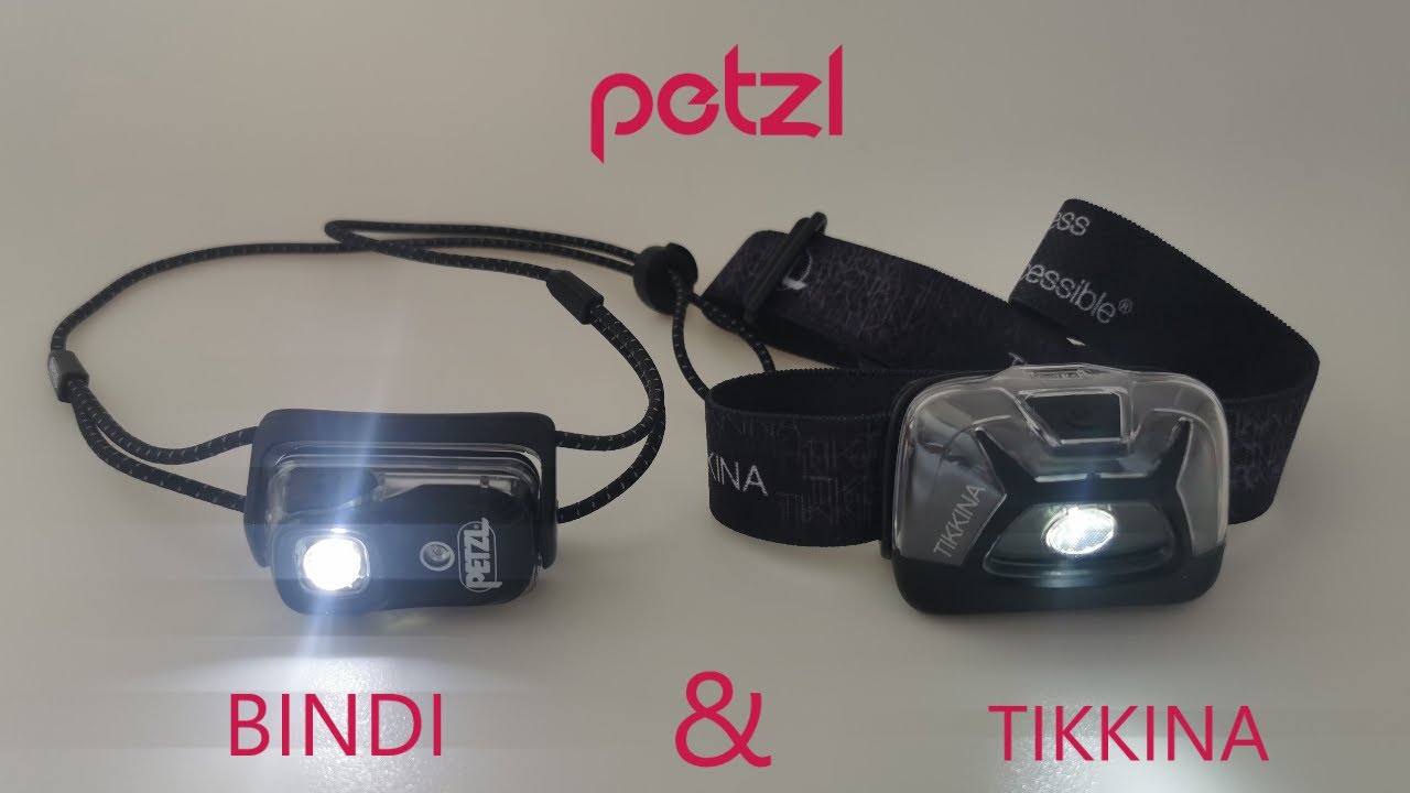 PETZL BINDI and TIKKINA