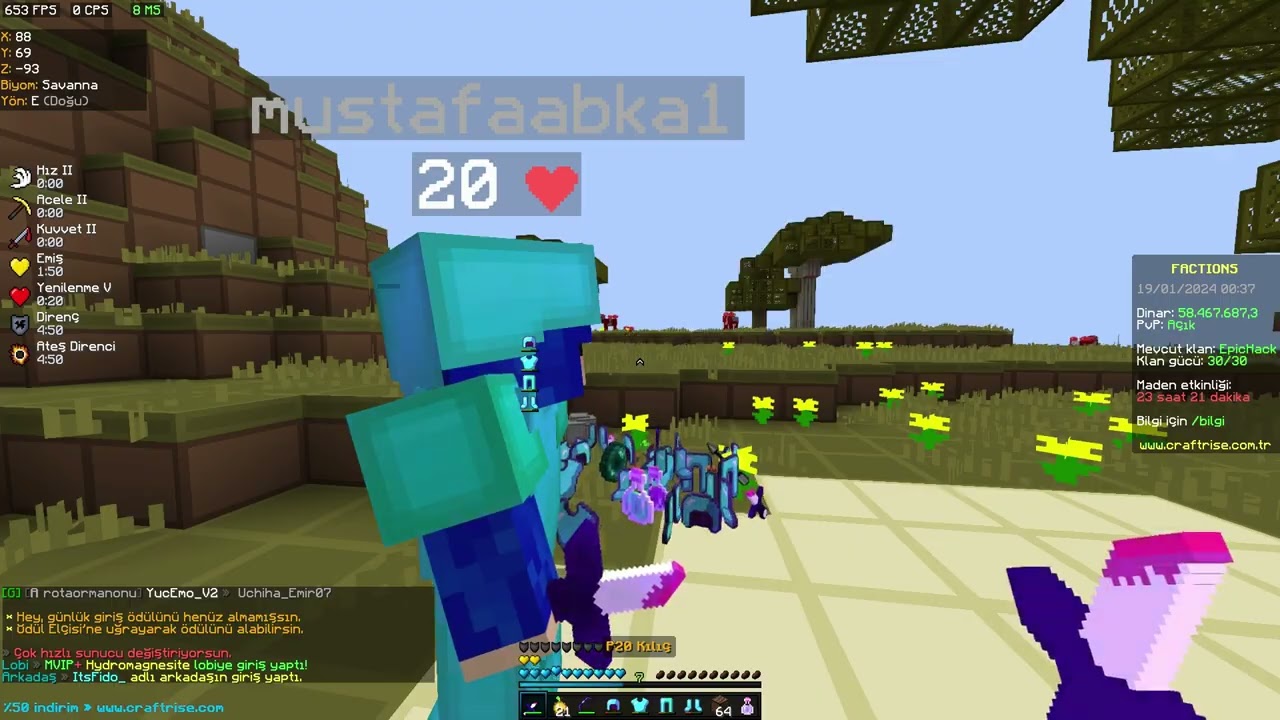 Edit Avı #3 CraftRise Factions