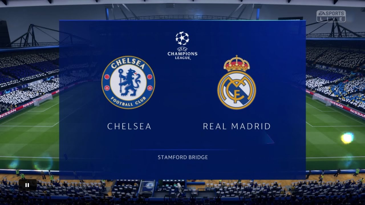 FIFA 19 | CHELSEA VS REAL MADRID GAMEPLAY WALKTHROUGH CHAMPIONS LEAGUE GROUP STAGE MATCH 1080/60HZ