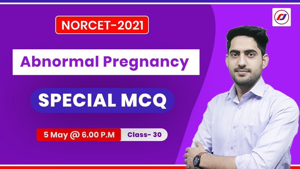 Abnormal Pregnancy  | Special mcq | Aiims norcet 2021 | RJ CAREER POINT