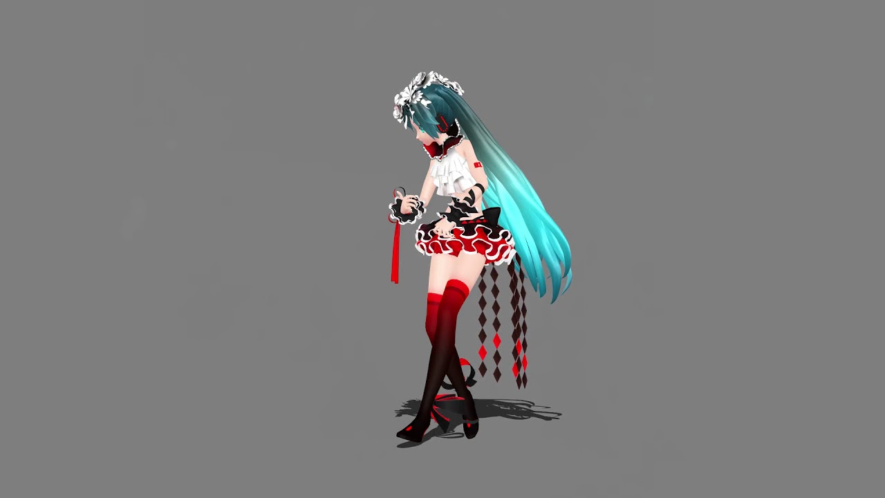 [MMD Model Test] Two Breaths Walking - PDAFT Breath With You Miku