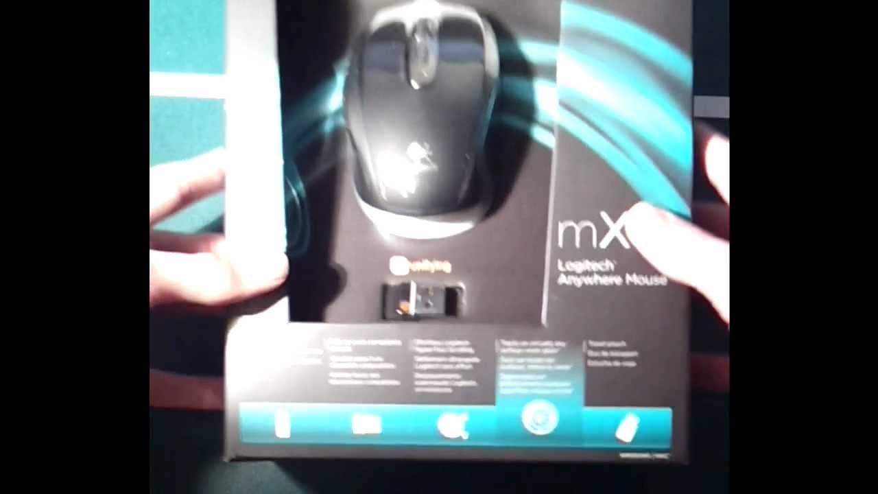 Logitech MX Anywhere mouse unboxing (HD)