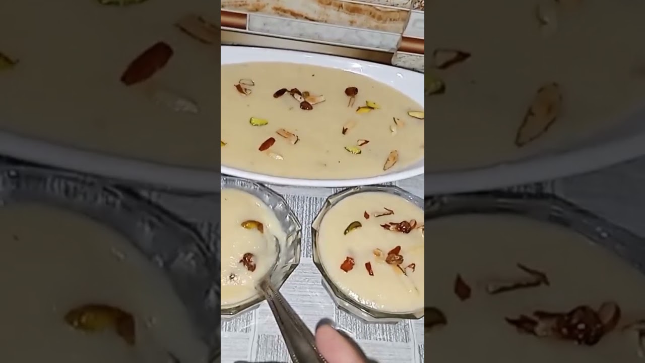 Suji ki phirni ready in 10 minutes recipe by Cooking with Fari Naz