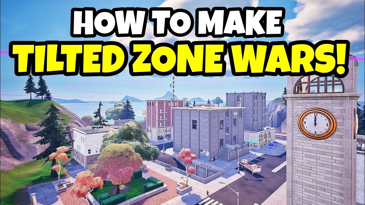 How To Make A TILTED ZONE WARS MAP In Fortnite Creative 1.0/UEFN | Solo Zone Wars Tutorial 2025