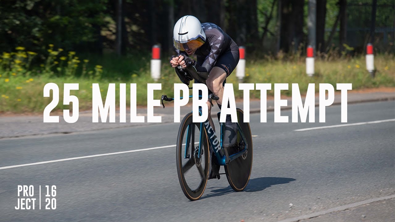 PB attempt: 25 mile cycling time trial (CTT)