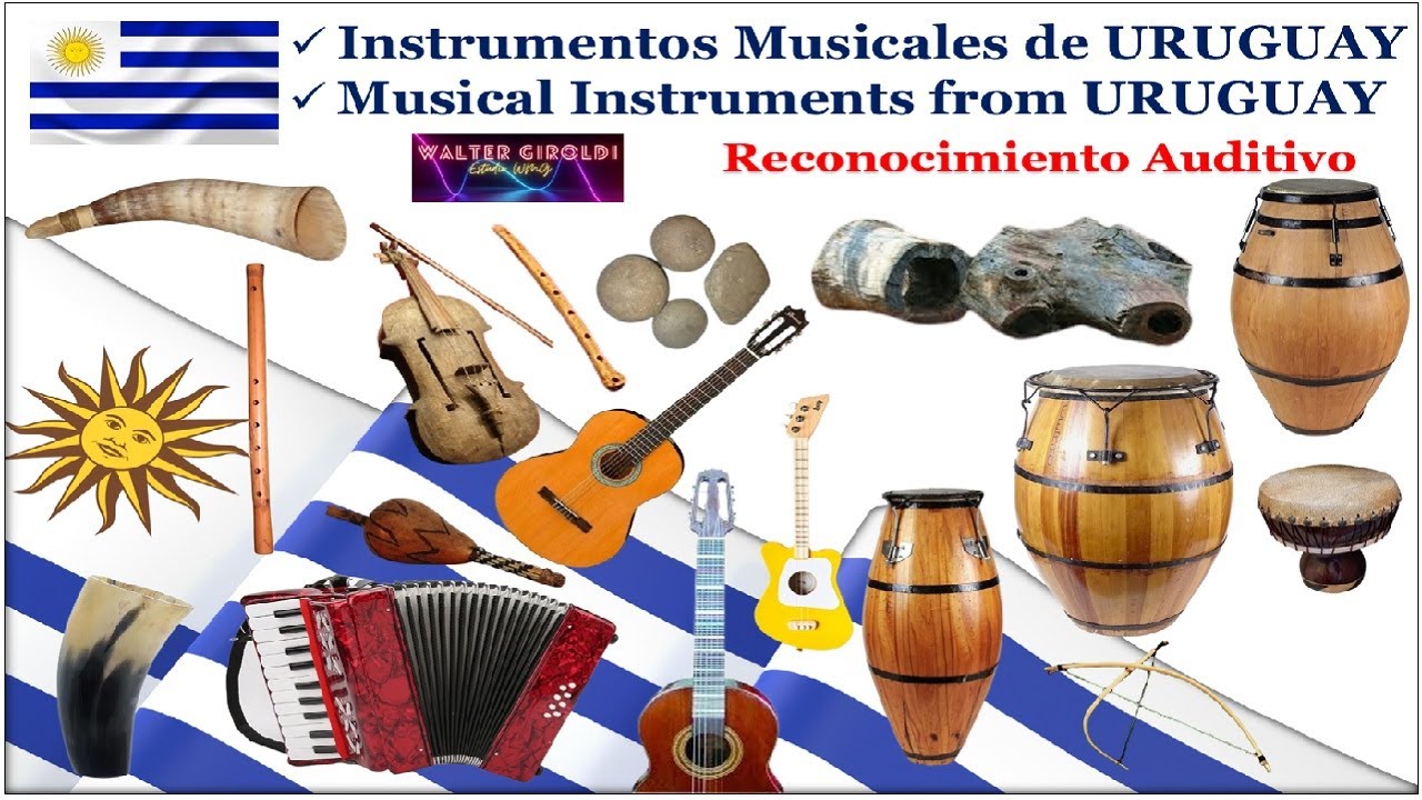 🇺🇾 Instrumentos Musicales de URUGUAY | Musical Instruments from URUGUAY.