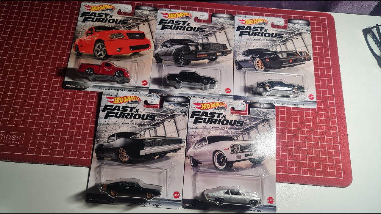 Hot Wheels Replica Entertainment - Fast and Furious