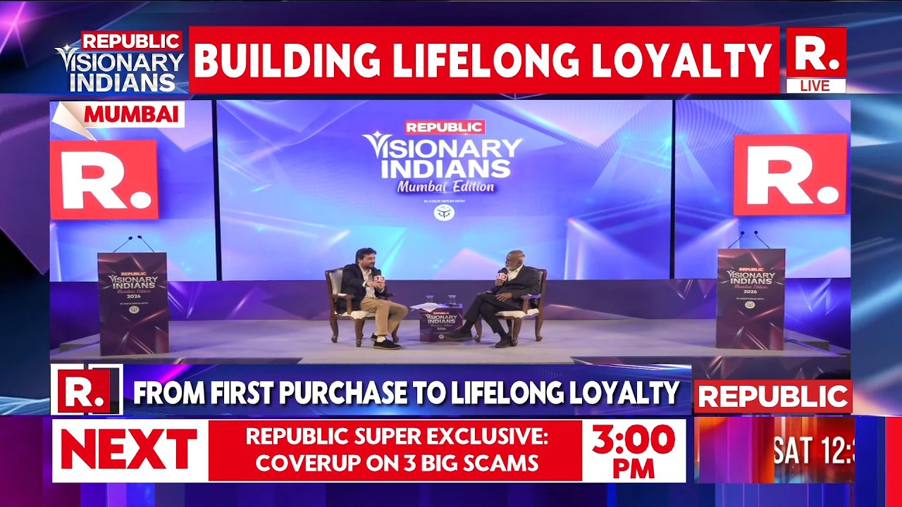 Repubic Visionary Indians Epi 1 LIVE: The Rise Of Industrial Bharat | Shaping India's Growth Story