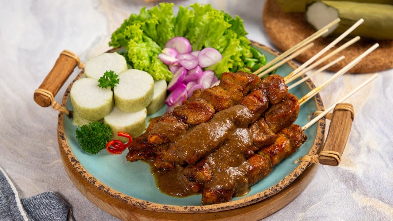 SATE AYAM SAMBAL KACANG