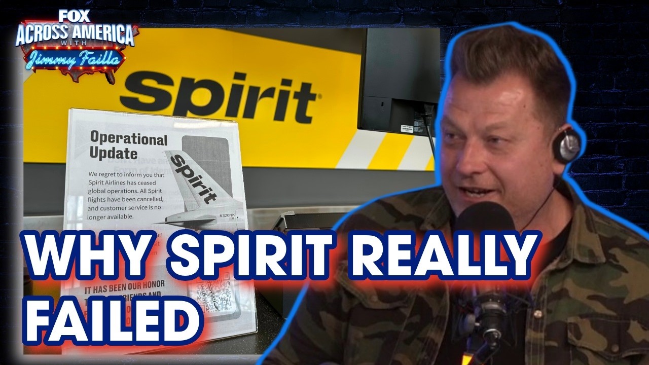 Why Spirit Airlines Really Failed: The Truth About the Biden Merger Block | FOX Across America