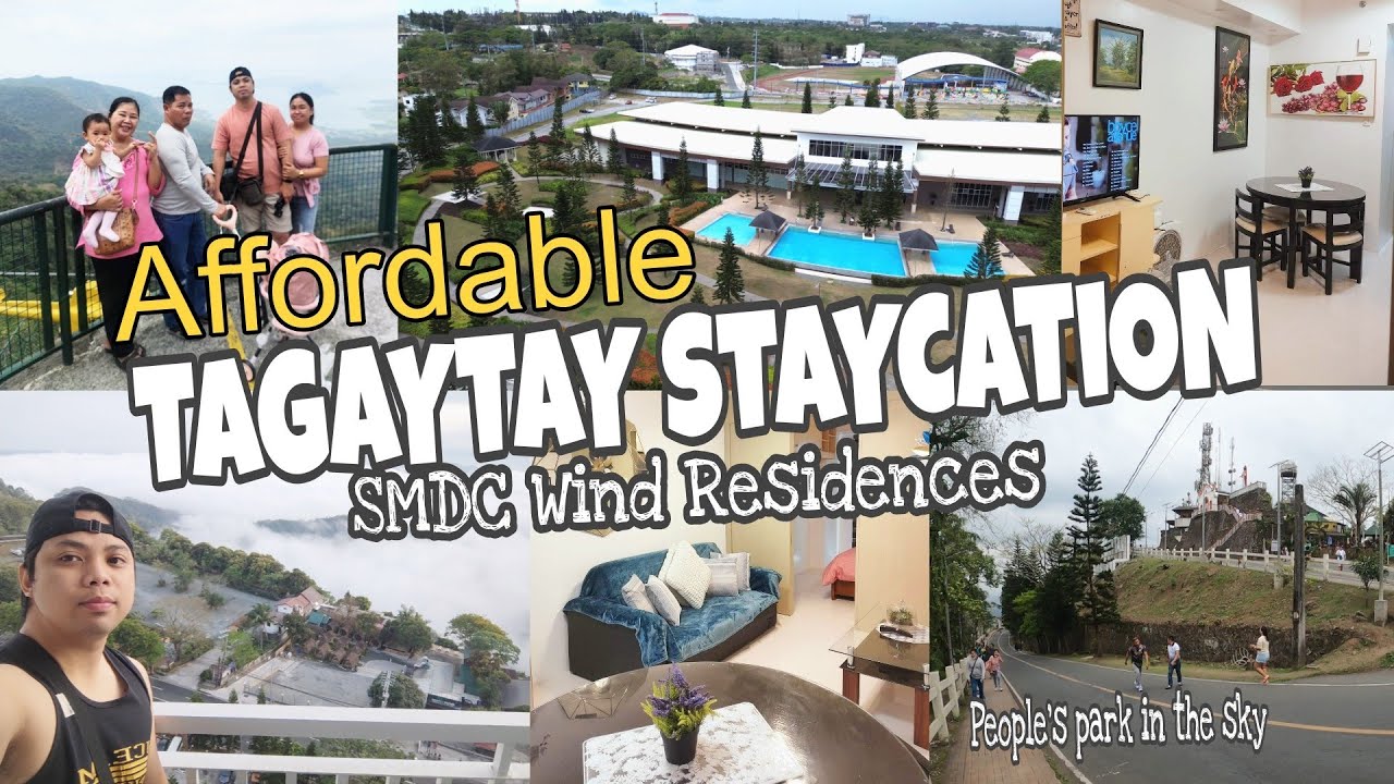 Tagaytay Staycation 2024 - SMDC WIND RESIDENCES - AFFORDABLE RATES WITH TAAL VIEW