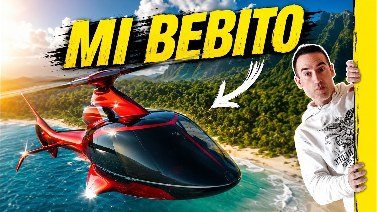 ✅  Helicóptero Privado HILL HX50 Ligero Más Económico Barato Del Mundo Helicopter Español
