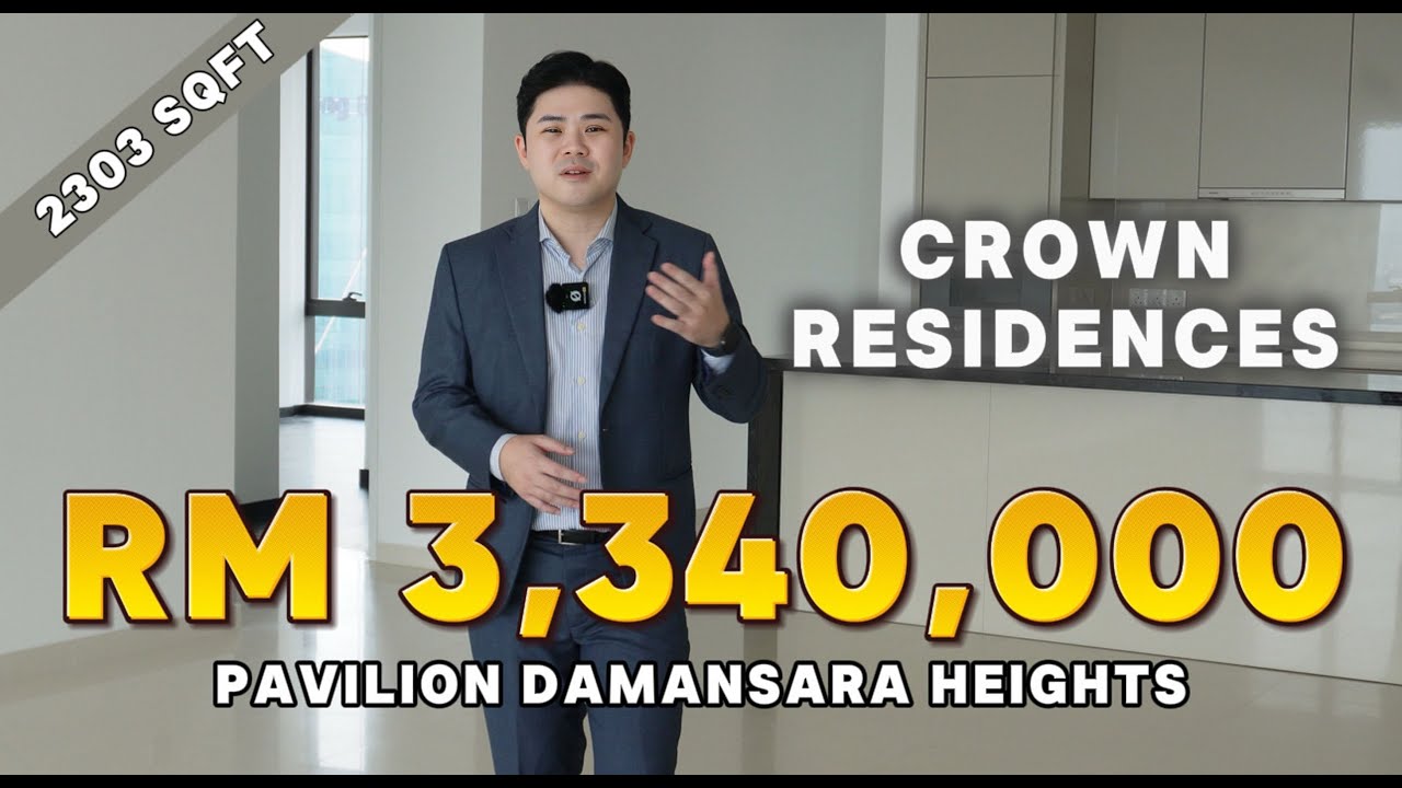 Pavilion Damansara Heights @ Crown Residences  2,303 sqft  FOR SALE