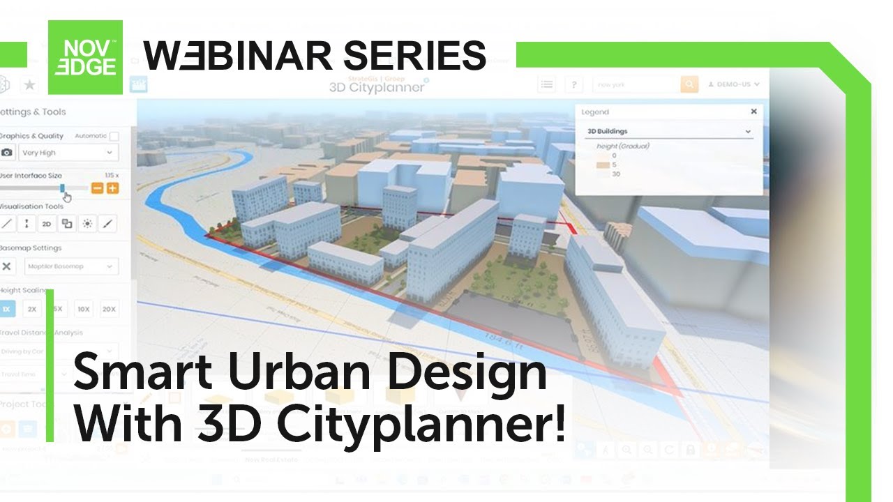 Smart Urban Design via 3D Cityplanner