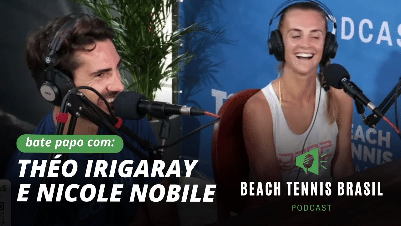 Théo Irigaray e Nicole Nobile no Follow the Beach Copacabana - Rio de Janeiro #beachtennis