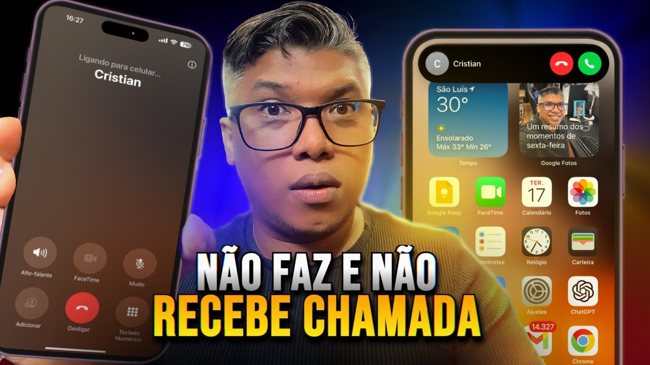 IPHONE Não FAZ e Nem RECEBE CHAMADAS? APRENDA RESOLVER!