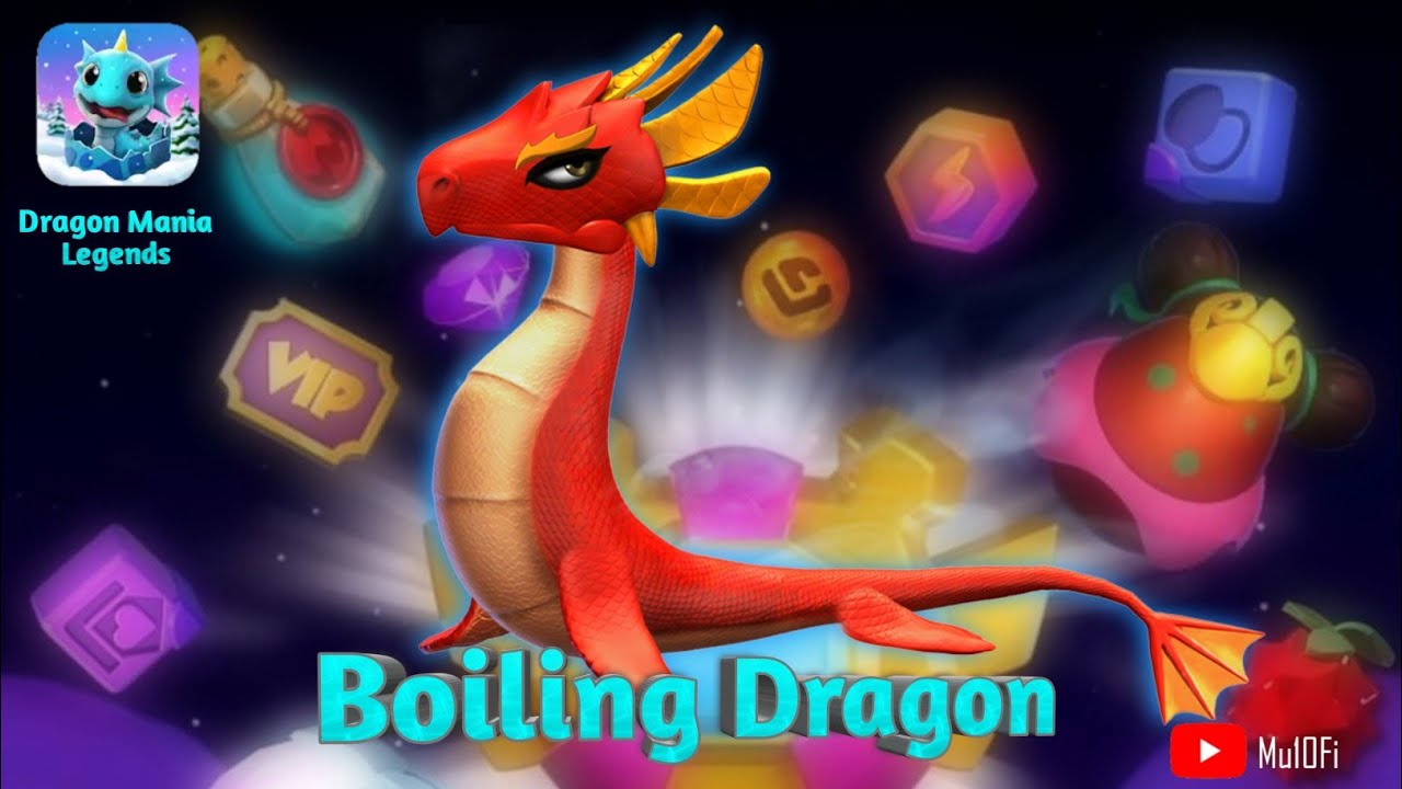 How To Breed Boiling Dragon || Dragon Mania Legends