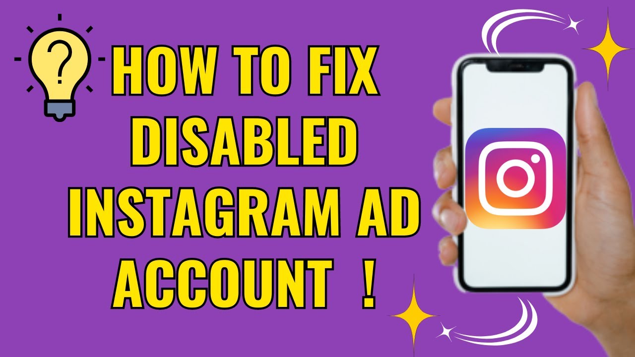 How to fix disabled instagram ad account (Easy)